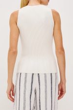 V-Neck Knitted Buttoned Vest